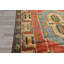 Tapis en laine noué à la main, style Sultanhan, rose turquoise, 216 cm x 290 cm (7 pi 1 po x 9 pi 6 po)