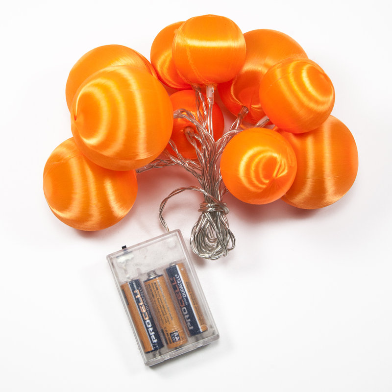 Guirlande de 72 lumières DEL 72 po, Orange