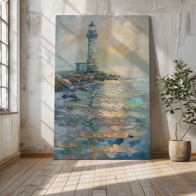Harbour Glow v2, grande impression sur toile