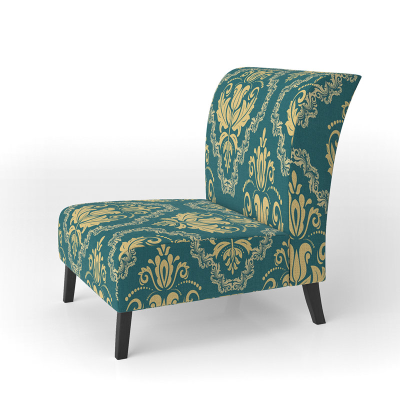 Fauteuil de chambre rembourré Green Orient