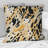 Feline Grace Cheetah Print - Animal Print Polyester Throw Pillow-1299579653