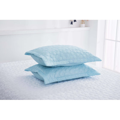  2-Piece Daisy Pillow Shams (King/Queen)
