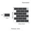 10Pcs Peel and Stick 1.2mm Wall Paneling-103520388