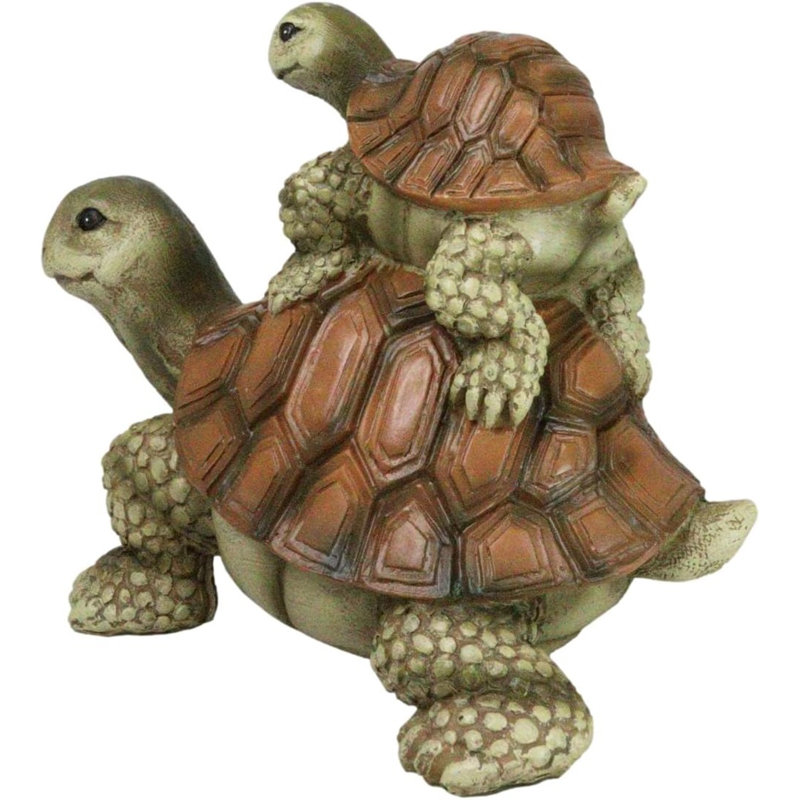 Figurine de famille nautique tortue marine