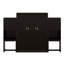 Lit escamotable avec bureau, coiffeuse et armoires Murphy
