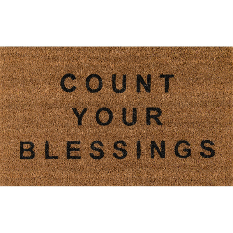 Aloha Indoor / Outdoor Rug, Dark Brown/Black