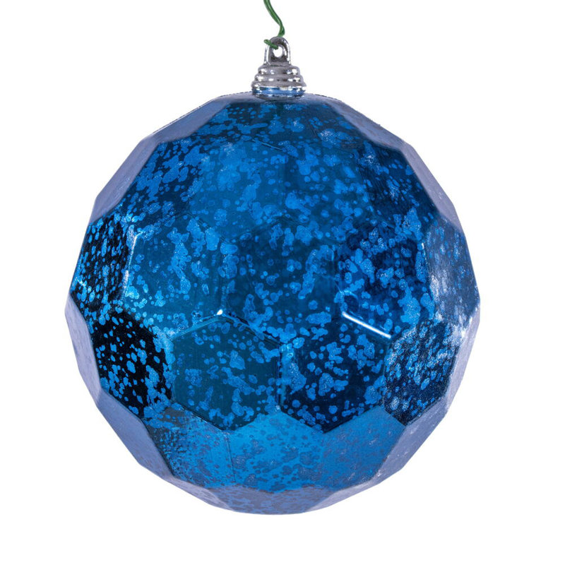 Ornement de Noël 5 po incassable, Bleu minuit