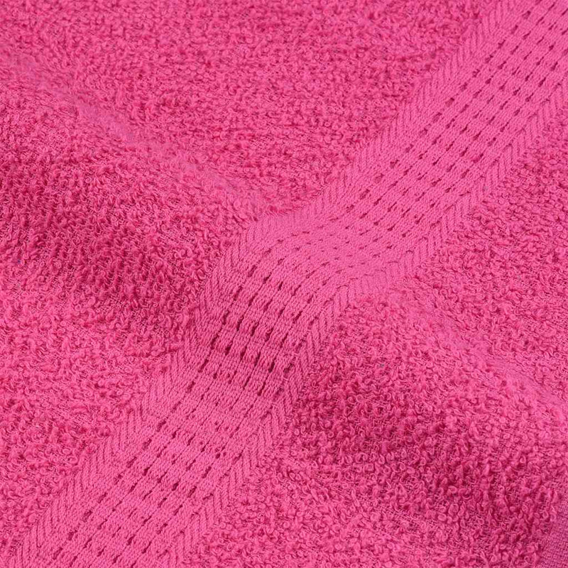 Saskya 100% Cotton Bath Towel, Pink