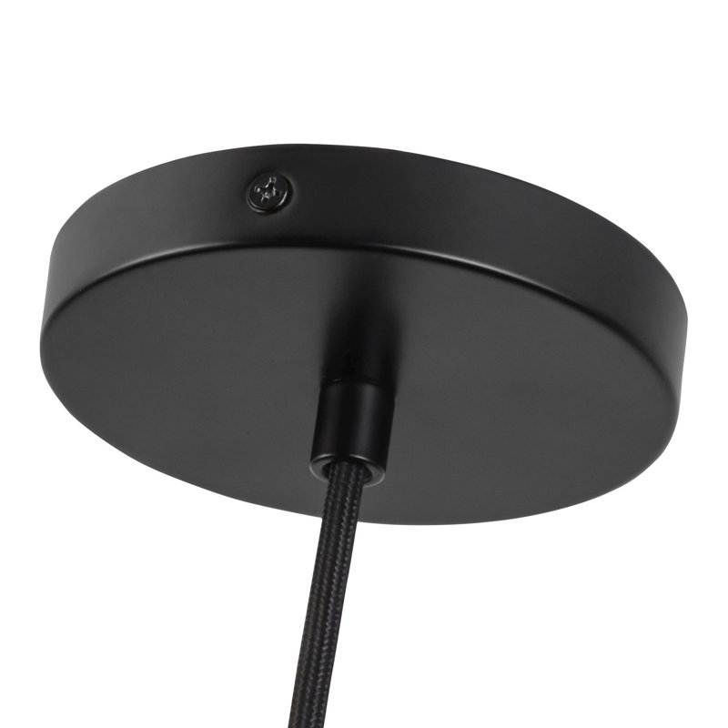 Kirby 22-in Black Pendant