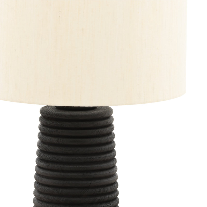 Lampe de table khan - noir