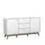 Justine 140Cm Wide 3 Drawer Sideboard-20389187