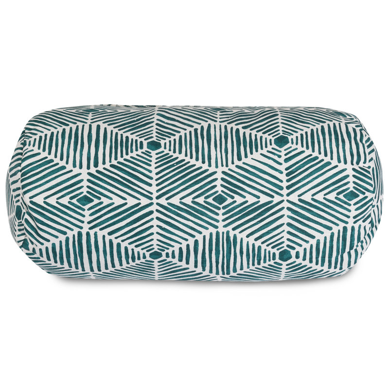 Coussin en coton Charlie, Émeraude