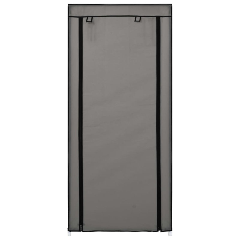 10 Pair Flip Down Shoe Storage, Gray