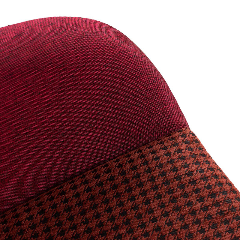 Akhill 48cm H Fabric Upholstered Armchair, Red