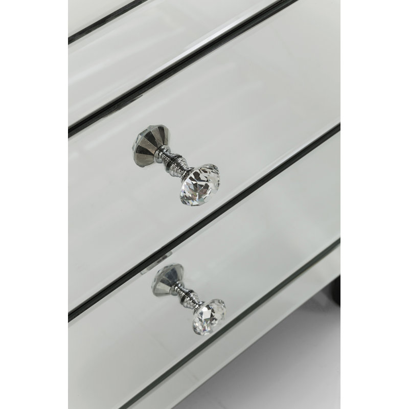 Luxury 2 Drawer Bedside Table