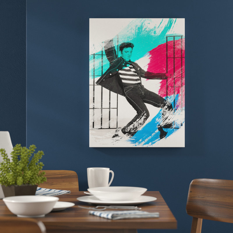 Elvis Presley Jailhouse Rock - Wall Art, 42cm H x 29.7cm W