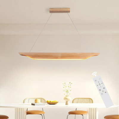 - Light Stainless Stee LED Square/Rectangle Pendant