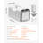 Portable Air Conditioner 4250 BTU Tent Air Conditioning for Outdoor Camping RVs-111910421