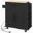 Rolling Kitchen Island with Storage Cart AC Outlets USB Ports Microwave Stand Towel and Spice Rack-482425286