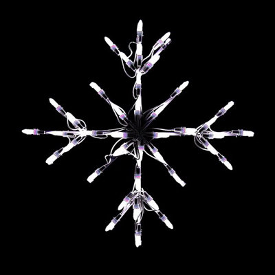 Figurine lumineuse flocon de neige