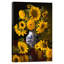 "tournesols dans un vase chinois bleu et blanc" , impression d’art graphique-22064614-22063600