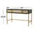 Thetisa Iron Writing Desk with Built-In Electrical Outlet-1488339443