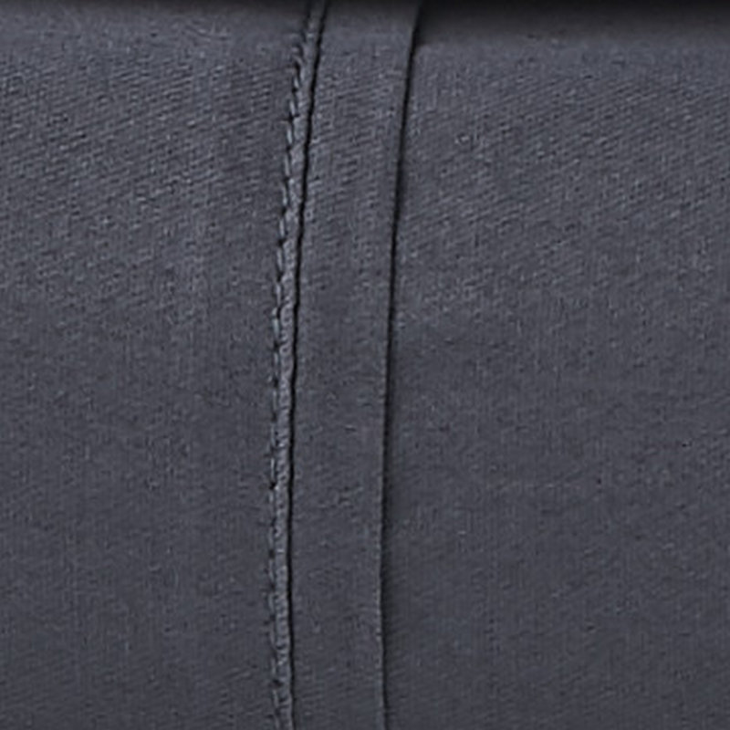 Christian Siriano NY® 300TC Cotton Sateen Sheets, California King Sheet Set+Fitted Sheet+2Pillowcase, Dark Gray