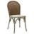 Meriwether 18.9'' H Linen Upholstered Oak Parsons Chair
