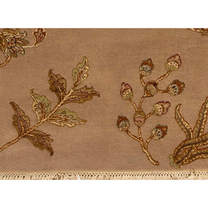 Tapis rectangulaire noué à la main