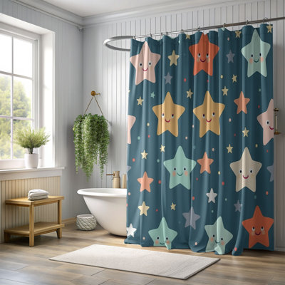 Lovely Land - Rideau de douche Premium
