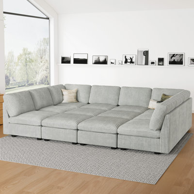 Divan-lit modulaire convertible Hutcheson