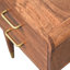 45cm W Solid Wood Bedside Table