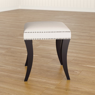 Eustis 44.5cm Wide Square Plaid Standard Ottoman