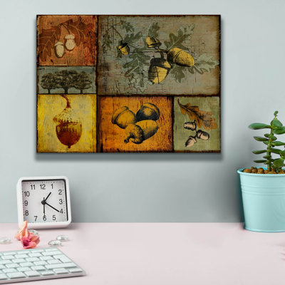 «Pines And Oak 2» par Art Licensing Studio, art mural sur toile
