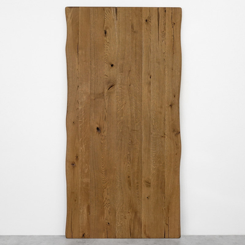 Yayla Solid Oak Barn Door, 210cm H x 80cm W x 3.5cm D, Brown