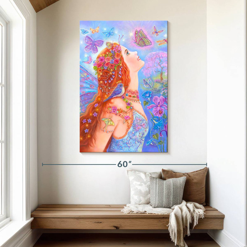Kelan Joyful Fairy, 48" H x 32" W