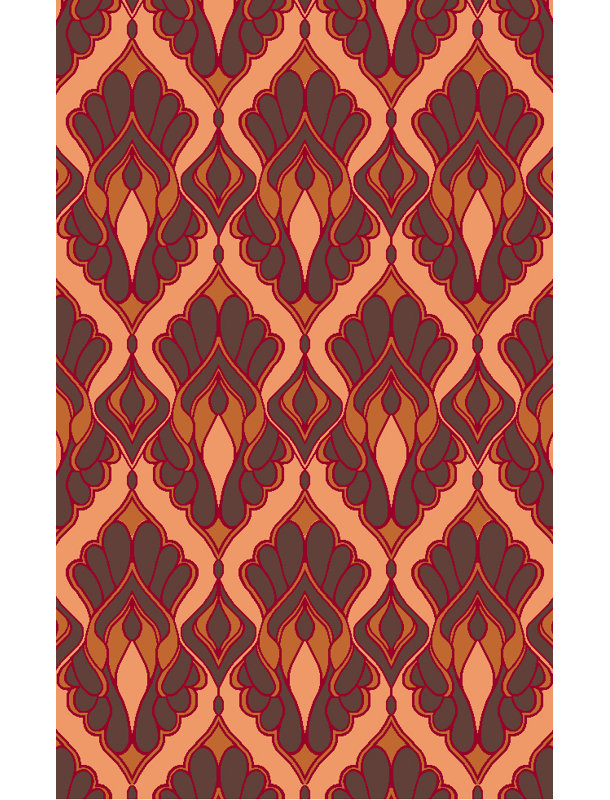 Voyages Wool Ikat Indoor Rug, Rectangle 8' x 11'