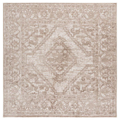 Lunara Power Loom Polyester; Jute/Sisal; Polypropylene Plastic Oriental Indoor Rug