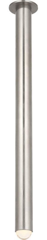 Ebell Flush Mount, Antique Nicke, 36" H x 4.5" W x 4.5" D
