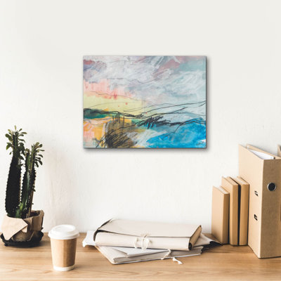 «All The Night Tide» par Jan Weiss, art mural sur toile