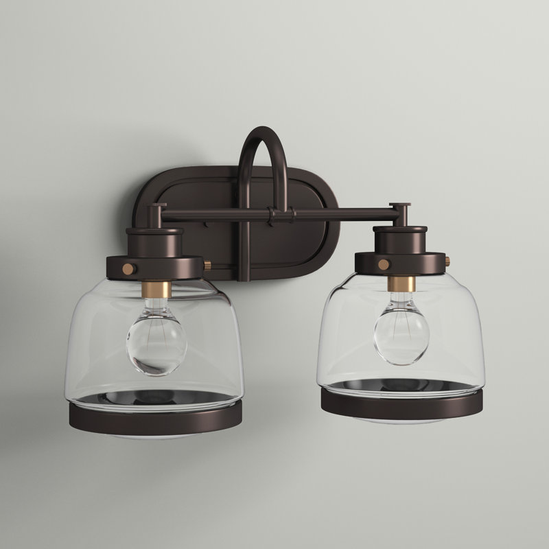 Lupe 2 - Light Dimmable Vanity Light, Antique Bronze