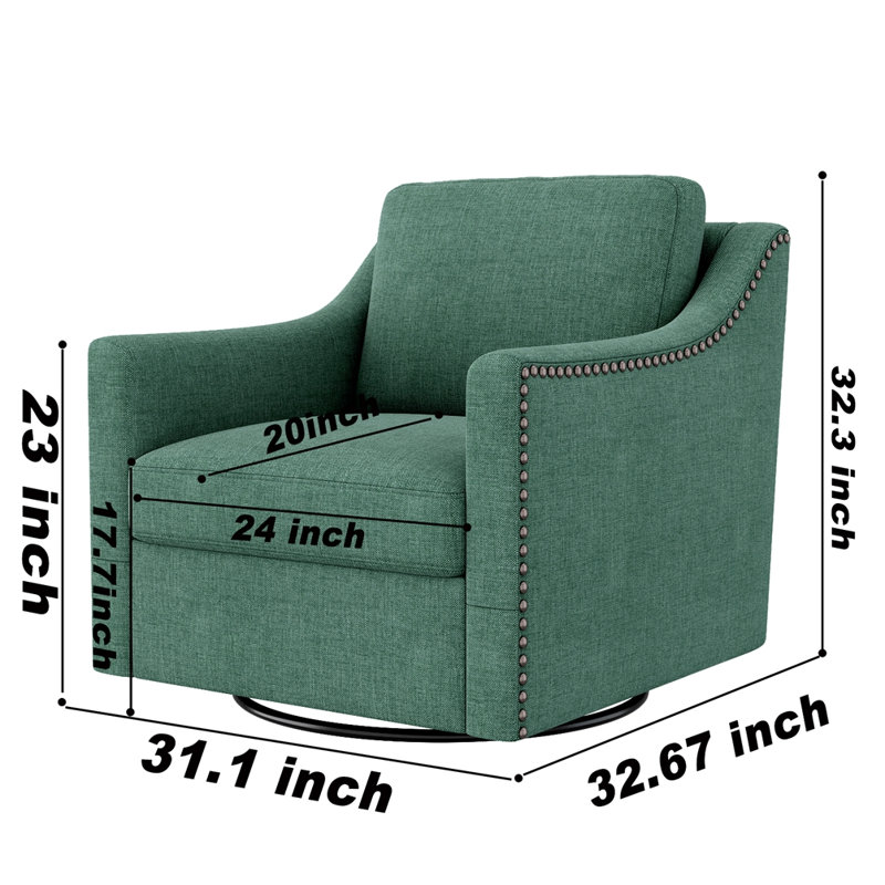 Fauteuil pivotant à 360 degrés