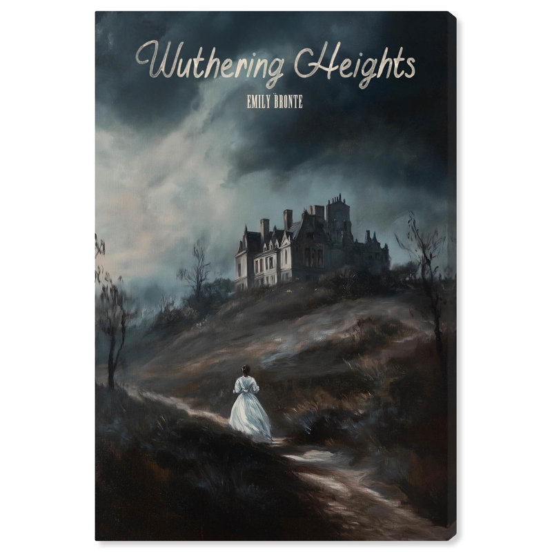 Toile «Wuthering Heights» par Art Remedy, H 15 po x l 10 po, Toile tendue avec châssis