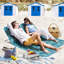 Chaise de plage inclinable Barello
