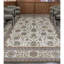 Tapis ivoire et beige noué à la main de haute qualité