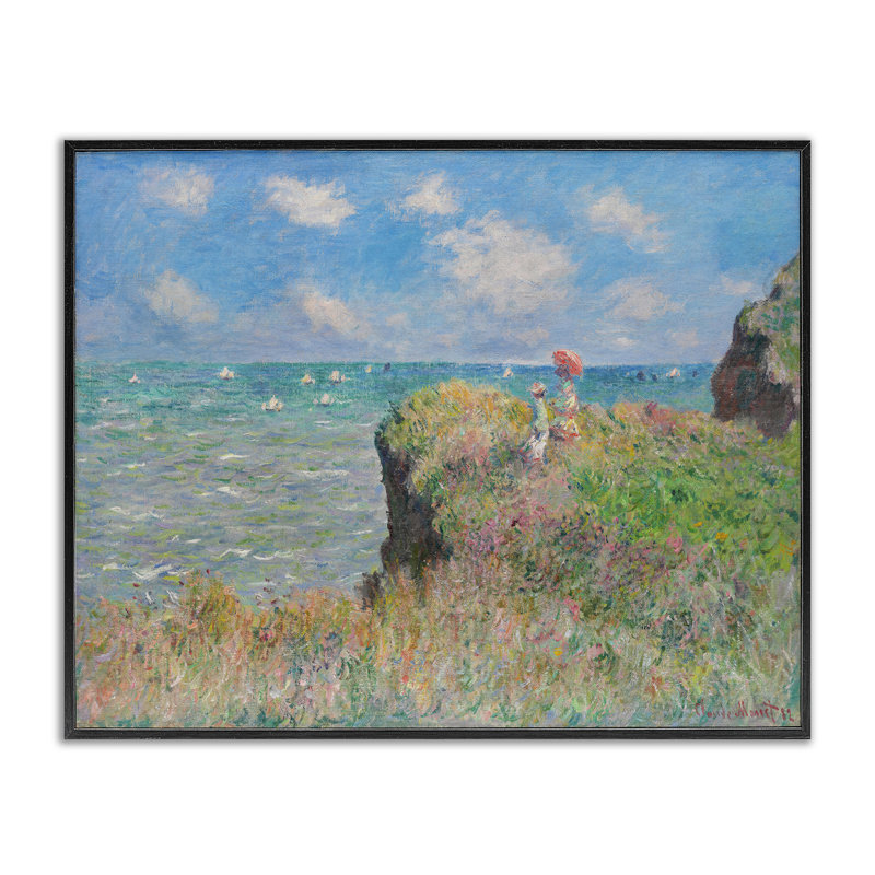 Giclée classique par Mon1000paintings, H 11 po x l 14 po, Giclée encadrée noir minuit