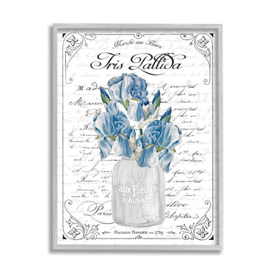 Délicat bouquet de fleurs d'iris