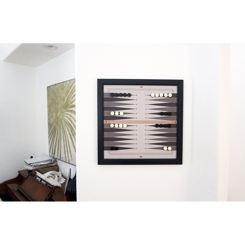 Jeu de backgammon magnétique - moderne