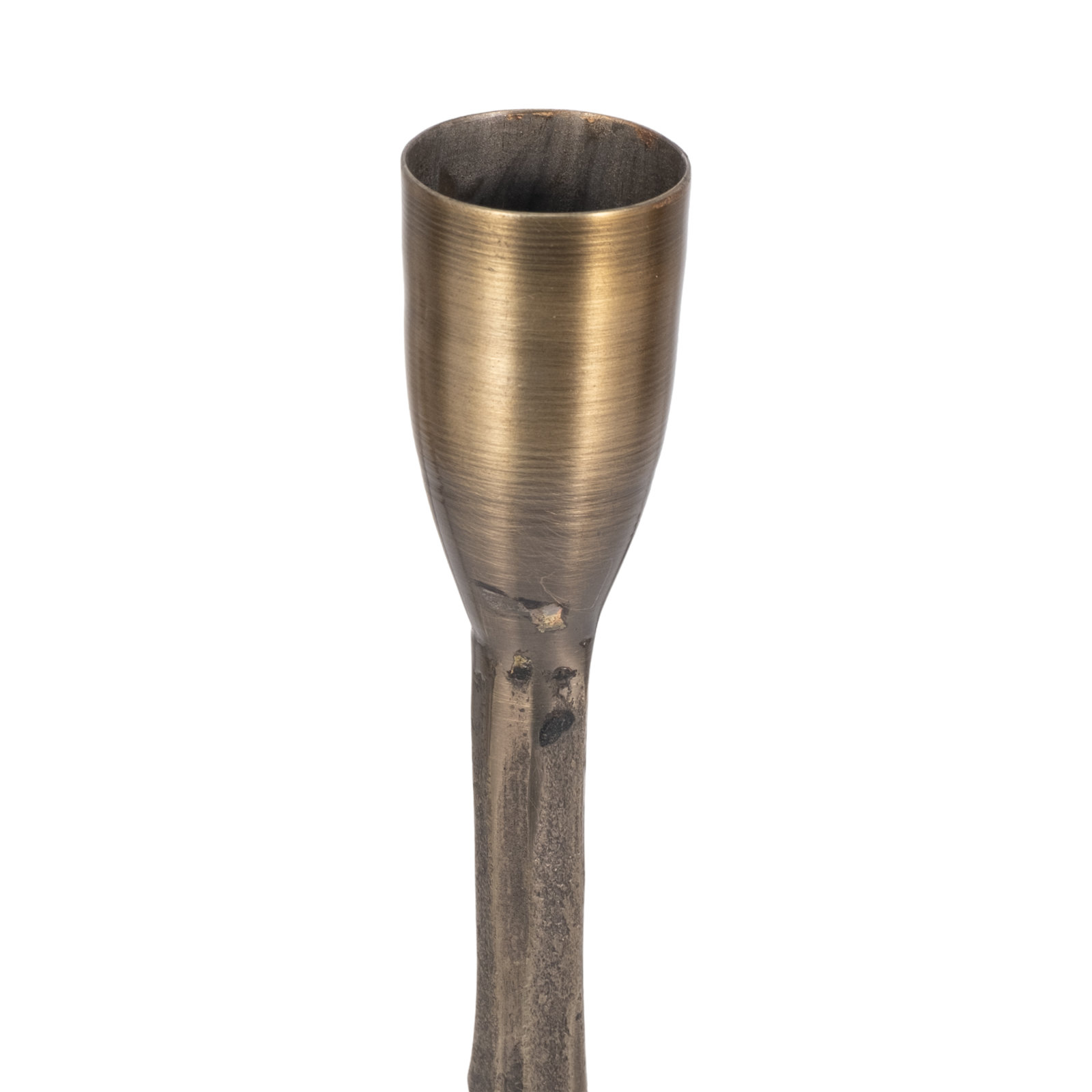 16" Forged 5-Taper Candle Holder, Black, Gold