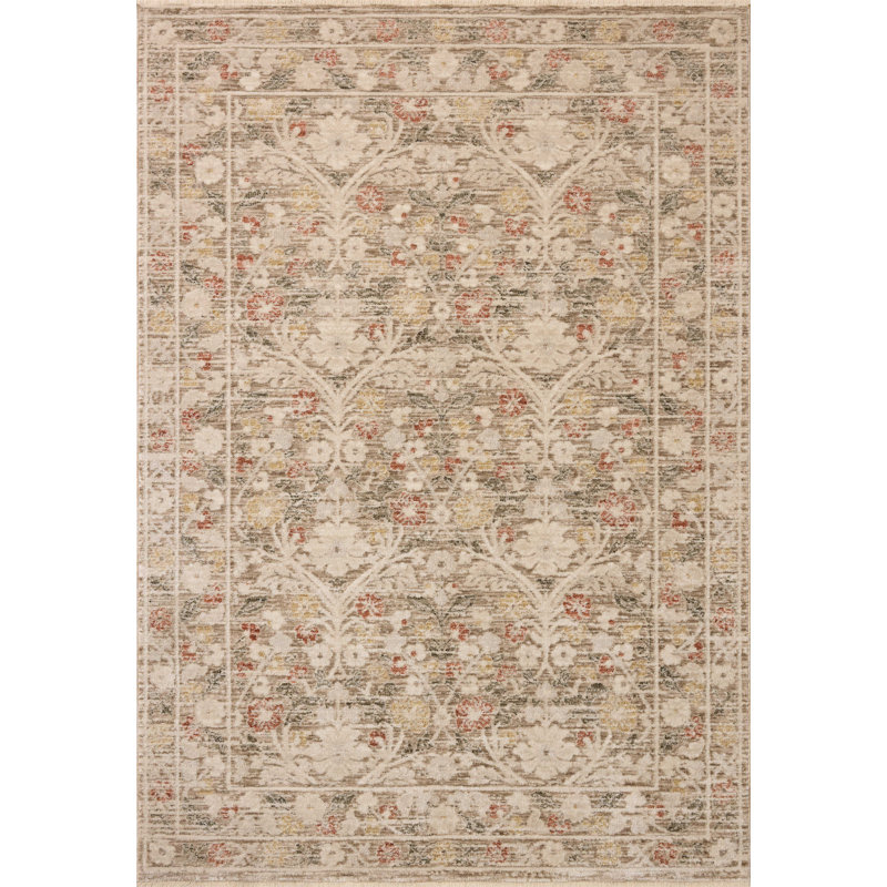 Tapis gris / multicolore Loloi Clarisse, Rectangle 7 pi 10 po x 10 pi 2 po